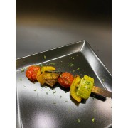 Шпажка з овочів гриль із соусом Pesto